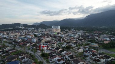 Ipoh, Malezya - 24 Eylül 2022: İpoh 'un Tarihi Binaları ve Turist Çekimleri