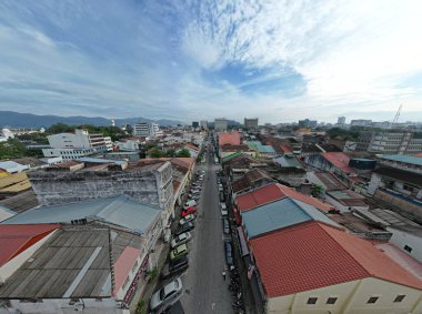 Ipoh, Malezya - 24 Eylül 2022: İpoh 'un Tarihi Binaları ve Turist Çekimleri