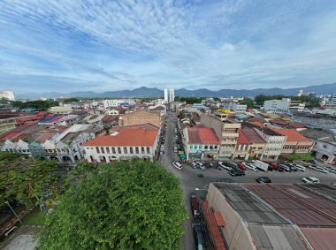 Ipoh, Malezya - 24 Eylül 2022: İpoh 'un Tarihi Binaları ve Turist Çekimleri