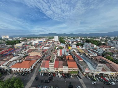 Ipoh, Malezya - 24 Eylül 2022: İpoh 'un Tarihi Binaları ve Turist Çekimleri