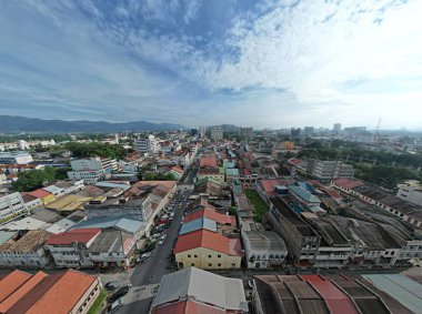 Ipoh, Malezya - 24 Eylül 2022: İpoh 'un Tarihi Binaları ve Turist Çekimleri