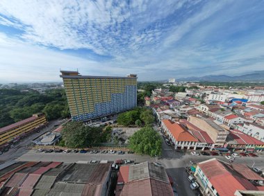 Ipoh, Malezya - 24 Eylül 2022: İpoh 'un Tarihi Binaları ve Turist Çekimleri