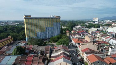 Ipoh, Malezya - 24 Eylül 2022: İpoh 'un Tarihi Binaları ve Turist Çekimleri