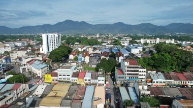 Ipoh, Malezya - 24 Eylül 2022: İpoh 'un Tarihi Binaları ve Turist Çekimleri