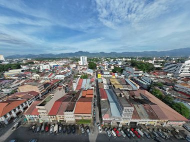 Ipoh, Malezya - 24 Eylül 2022: İpoh 'un Tarihi Binaları ve Turist Çekimleri