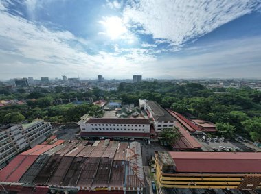 Ipoh, Malezya - 24 Eylül 2022: İpoh 'un Tarihi Binaları ve Turist Çekimleri