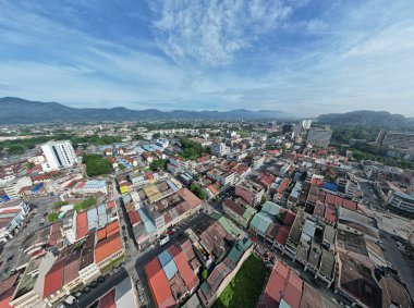 Ipoh, Malezya - 24 Eylül 2022: İpoh 'un Tarihi Binaları ve Turist Çekimleri