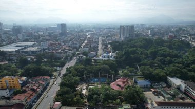 Ipoh, Malezya - 24 Eylül 2022: İpoh 'un Tarihi Binaları ve Turist Çekimleri