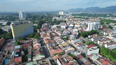 Ipoh, Malezya - 24 Eylül 2022: İpoh 'un Tarihi Binaları ve Turist Çekimleri