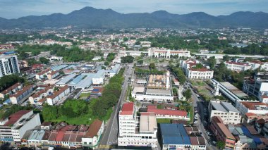 Ipoh, Malezya - 24 Eylül 2022: İpoh 'un Tarihi Binaları ve Turist Çekimleri