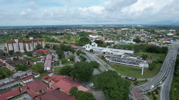 Taiping, Malezya - 24 Eylül 2022: Landmark Binaları ve Taiping Turistleri