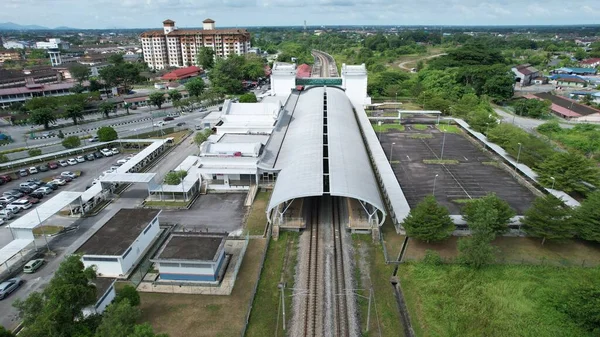 Ipoh, Malezya - 24 Eylül 2022: İpoh 'un Tarihi Binaları ve Turist Çekimleri