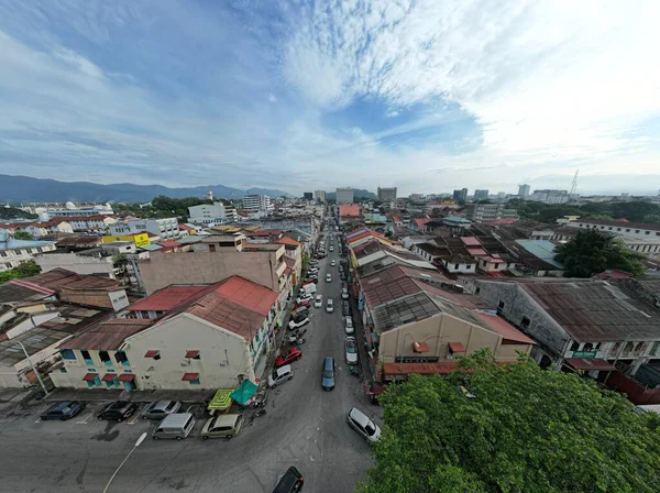 Ipoh, Malezya - 24 Eylül 2022: İpoh 'un Tarihi Binaları ve Turist Çekimleri