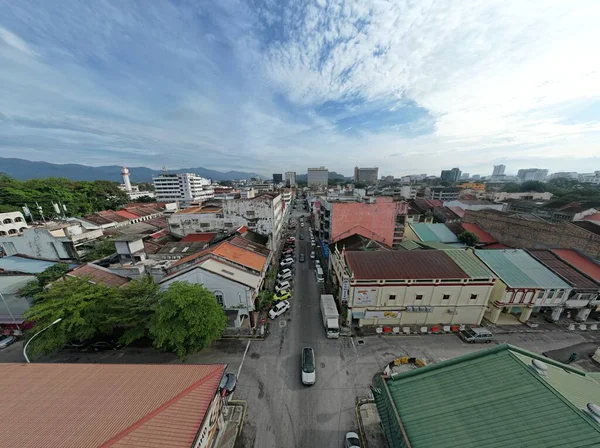 Ipoh, Malezya - 24 Eylül 2022: İpoh 'un Tarihi Binaları ve Turist Çekimleri