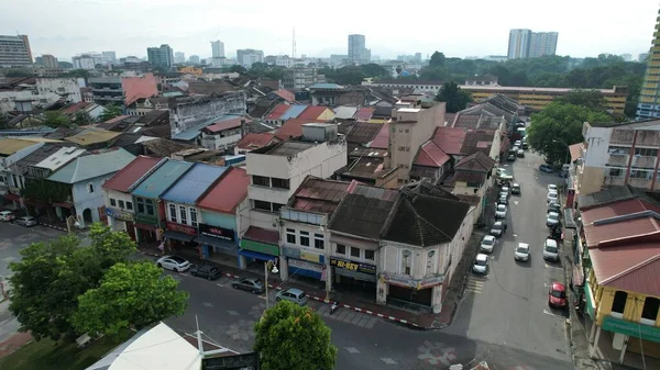 Ipoh Malezya Eylül 2022 Poh Tarihi Binaları Turist Çekimleri — Stok fotoğraf