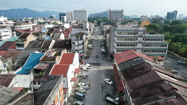 Ipoh, Malezya - 24 Eylül 2022: İpoh 'un Tarihi Binaları ve Turist Çekimleri