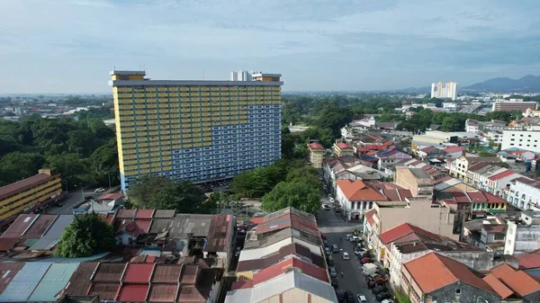 Ipoh, Malezya - 24 Eylül 2022: İpoh 'un Tarihi Binaları ve Turist Çekimleri