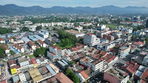 Ipoh, Malezya - 24 Eylül 2022: İpoh 'un Tarihi Binaları ve Turist Çekimleri