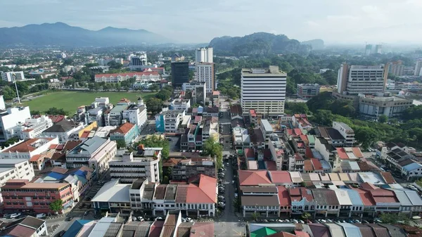 Ipoh Malezya Eylül 2022 Poh Tarihi Binaları Turist Çekimleri — Stok fotoğraf