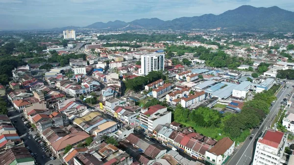 Ipoh, Malezya - 24 Eylül 2022: İpoh 'un Tarihi Binaları ve Turist Çekimleri