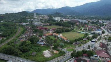 Taiping, Malezya - 24 Eylül 2022: Landmark Binaları ve Taiping Turistleri