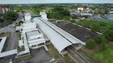 Taiping, Malezya - 24 Eylül 2022: Landmark Binaları ve Taiping Turistleri