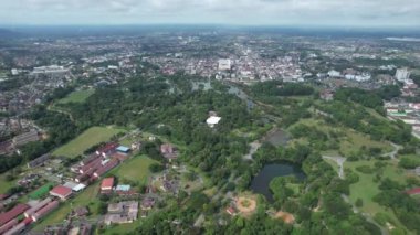 Taiping, Malezya - 24 Eylül 2022: Landmark Binaları ve Taiping Turistleri