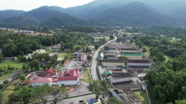Taiping, Malezya - 24 Eylül 2022: Landmark Binaları ve Taiping Turistleri