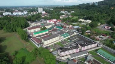 Taiping, Malezya - 24 Eylül 2022: Landmark Binaları ve Taiping Turistleri