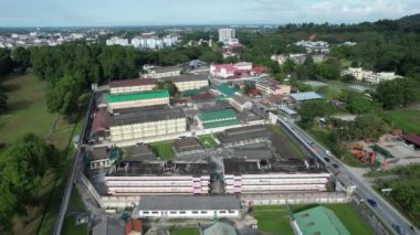 Taiping, Malezya - 24 Eylül 2022: Landmark Binaları ve Taiping Turistleri