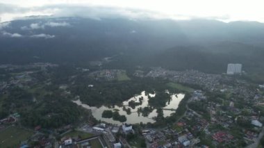 Taiping, Malezya - 24 Eylül 2022: Landmark Binaları ve Taiping Turistleri