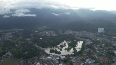 Taiping, Malezya - 24 Eylül 2022: Landmark Binaları ve Taiping Turistleri