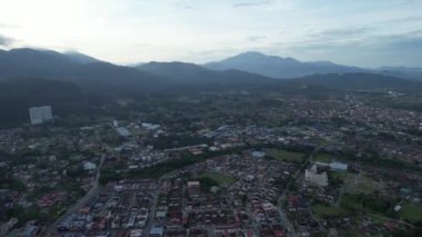 Taiping, Malezya - 24 Eylül 2022: Landmark Binaları ve Taiping Turistleri