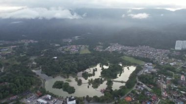 Taiping, Malezya - 24 Eylül 2022: Landmark Binaları ve Taiping Turistleri