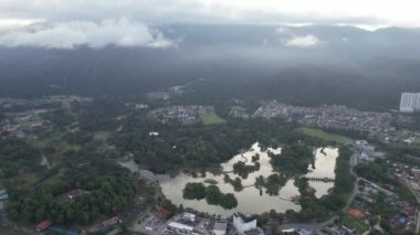 Taiping, Malezya - 24 Eylül 2022: Landmark Binaları ve Taiping Turistleri