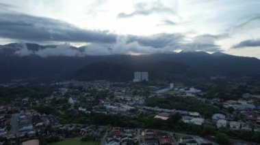 Taiping, Malezya - 24 Eylül 2022: Landmark Binaları ve Taiping Turistleri