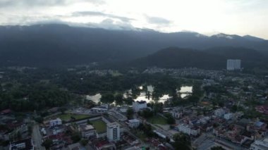 Ipoh, Malezya - 24 Eylül 2022: İpoh 'un Tarihi Binaları ve Turist Çekimleri