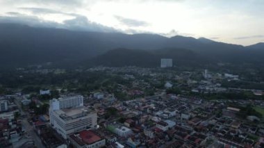 Ipoh, Malezya - 24 Eylül 2022: İpoh 'un Tarihi Binaları ve Turist Çekimleri