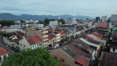Ipoh, Malezya - 24 Eylül 2022: İpoh 'un Tarihi Binaları ve Turist Çekimleri