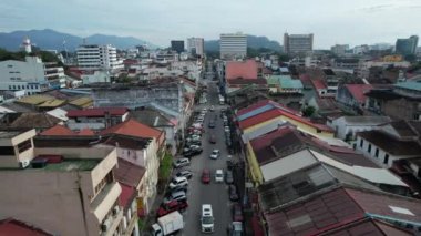 Ipoh, Malezya - 24 Eylül 2022: İpoh 'un Tarihi Binaları ve Turist Çekimleri