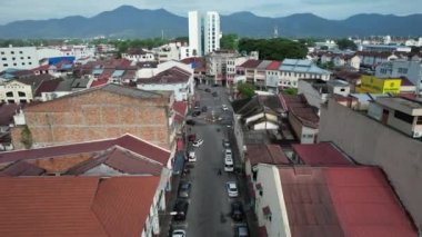 Ipoh, Malezya - 24 Eylül 2022: İpoh 'un Tarihi Binaları ve Turist Çekimleri