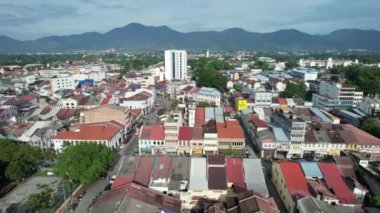 Ipoh, Malezya - 24 Eylül 2022: İpoh 'un Tarihi Binaları ve Turist Çekimleri