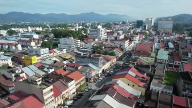 Ipoh, Malezya - 24 Eylül 2022: İpoh 'un Tarihi Binaları ve Turist Çekimleri