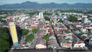 Ipoh, Malezya - 24 Eylül 2022: İpoh 'un Tarihi Binaları ve Turist Çekimleri