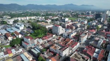 Ipoh, Malezya - 24 Eylül 2022: İpoh 'un Tarihi Binaları ve Turist Çekimleri