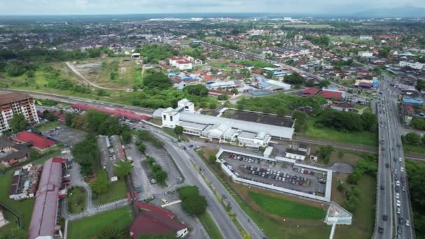 马来西亚泰平 2022年9月24日 泰平的地标建筑与旅游景点 — 图库视频影像