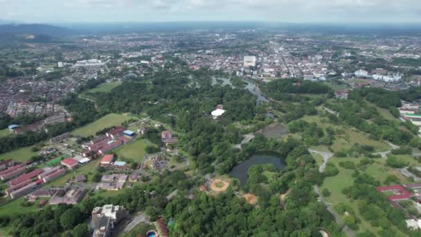 Taiping Malezya Eylül 2022 Landmark Binaları Taiping Turistleri — Stok video