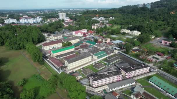 Taiping Malezya Eylül 2022 Landmark Binaları Taiping Turistleri — Stok video