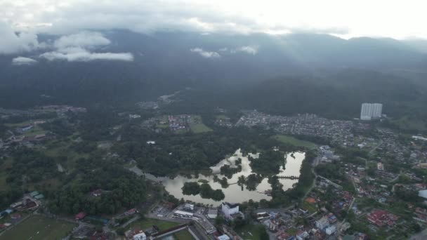 Taiping Malezya Eylül 2022 Landmark Binaları Taiping Turistleri — Stok video