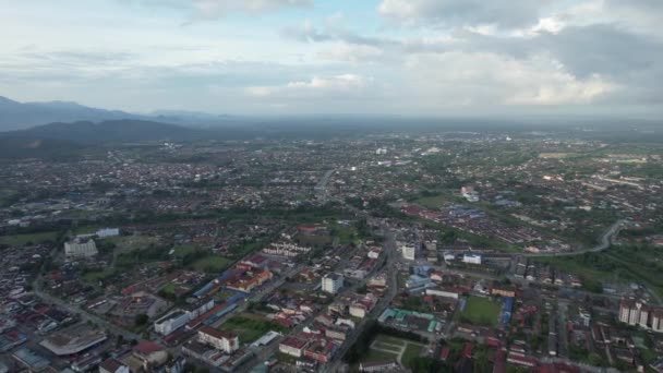 Taiping Malaysia September 2022 Skelsættende Bygninger Turistattraktioner Taiping – Stock-video